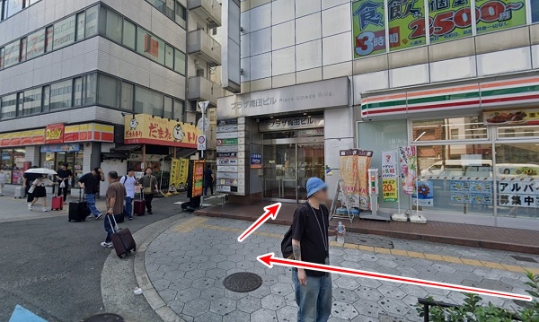 ABCクリニック美容外科・梅田院の地図
