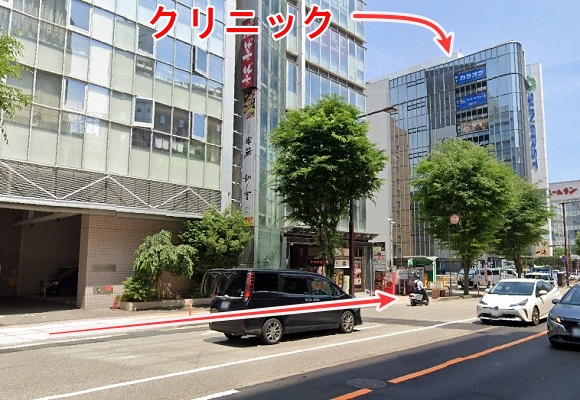 東京上野クリニック金沢医院への行き方