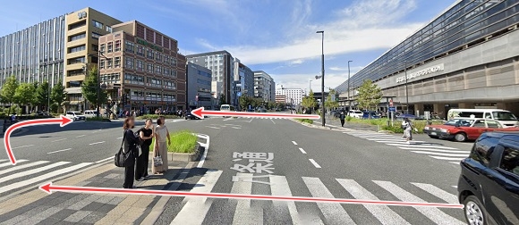 京都上野クリニックへの行き方