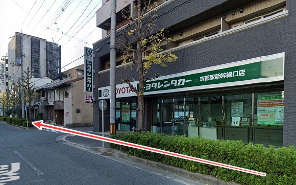 京都上野クリニックへの行き方