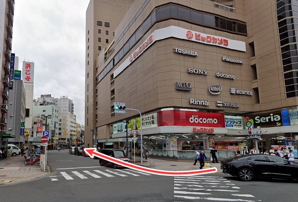 東京上野クリニック、ウエノスキンサポート名古屋医院への行き方