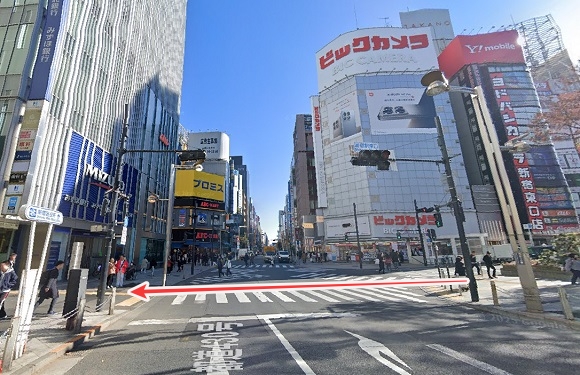 東京上野クリニック新宿医院への行き方