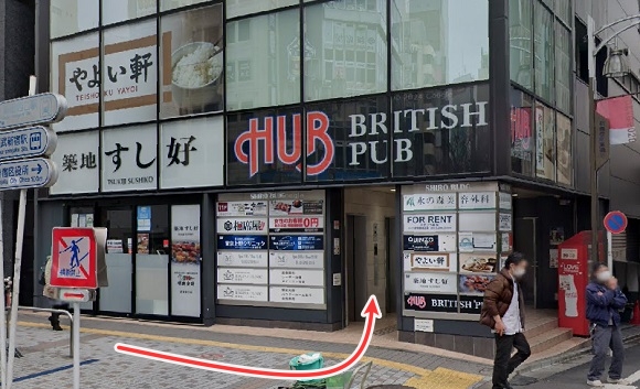 東京上野クリニック新宿医院への行き方