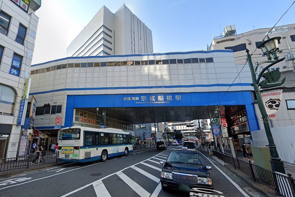 AGAスキンクリニック船橋院（メンズライフクリニック提携院）への行き方