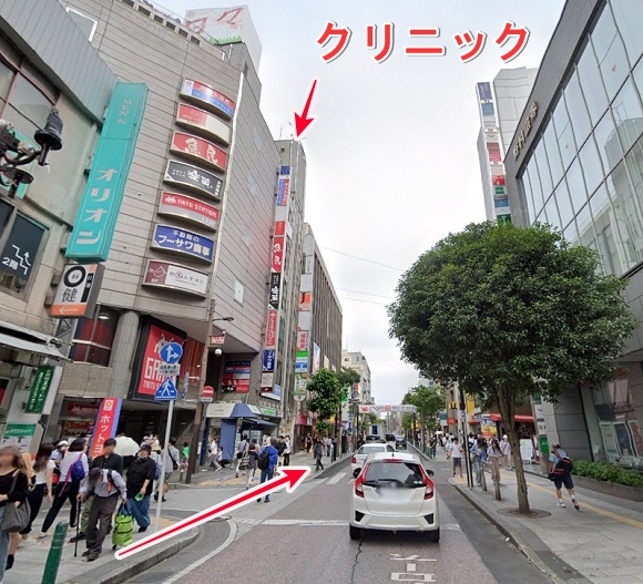 メンズライフクリニック千葉・柏院への行き方