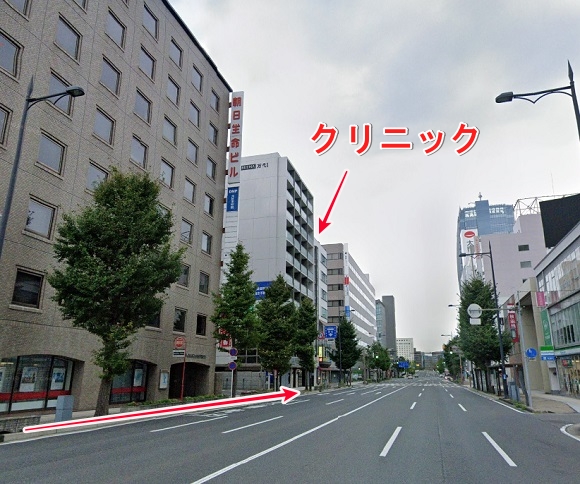 メンズライフクリニック新潟院への行き方