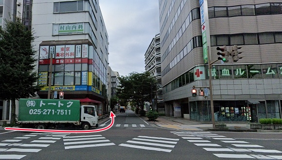 メンズライフクリニック新潟院への行き方