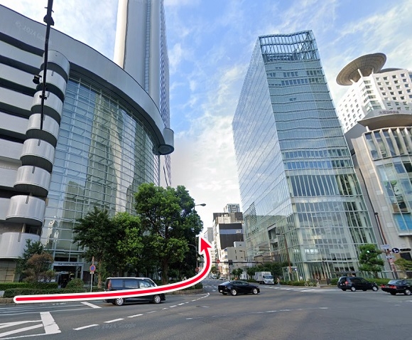 メンズライフクリニック西梅田院への行き方