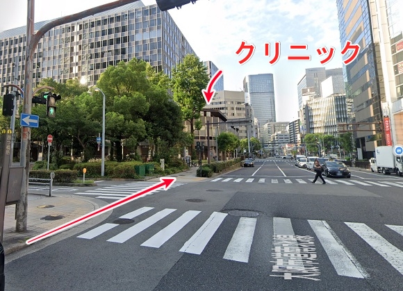 メンズライフクリニック西梅田院への行き方