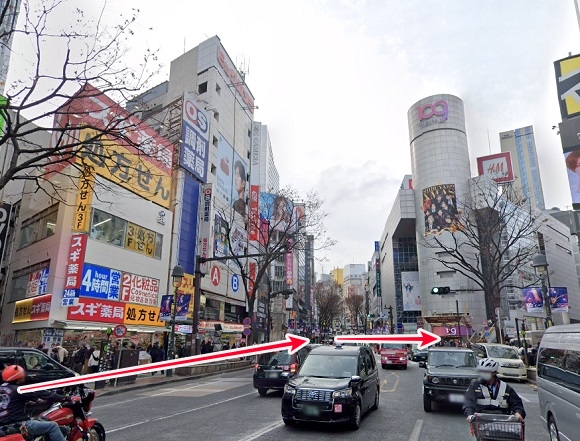 メンズライフクリニック渋谷院への行き方