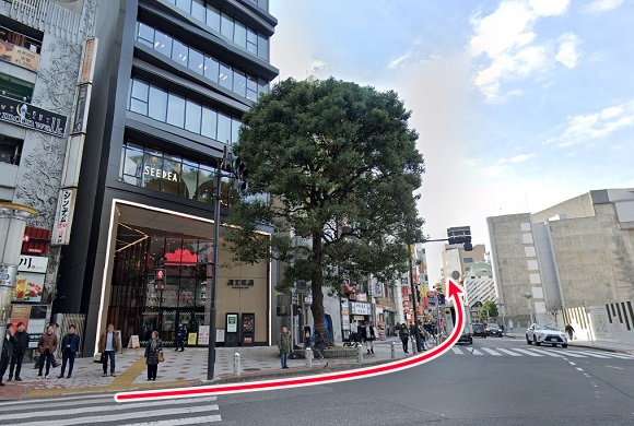 メンズライフクリニック渋谷院への行き方