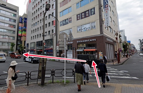 メンズライフクリニック立川院への行き方