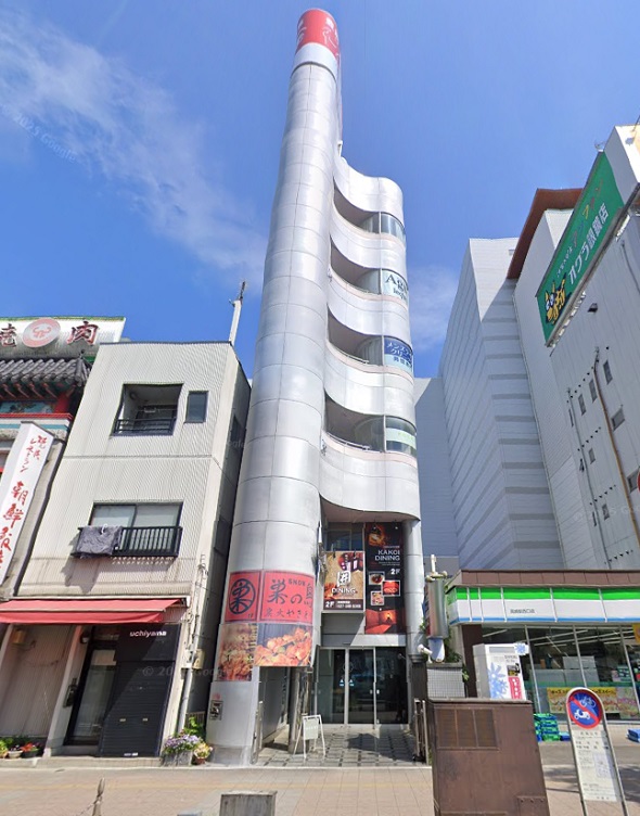 メンズライフクリニック群馬・高崎院の外観