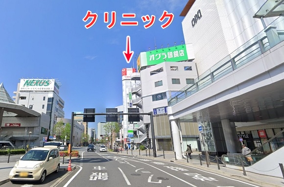メンズライフクリニック群馬・高崎院への行き方