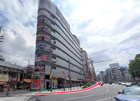 メンズライフクリニック上野院への行き方