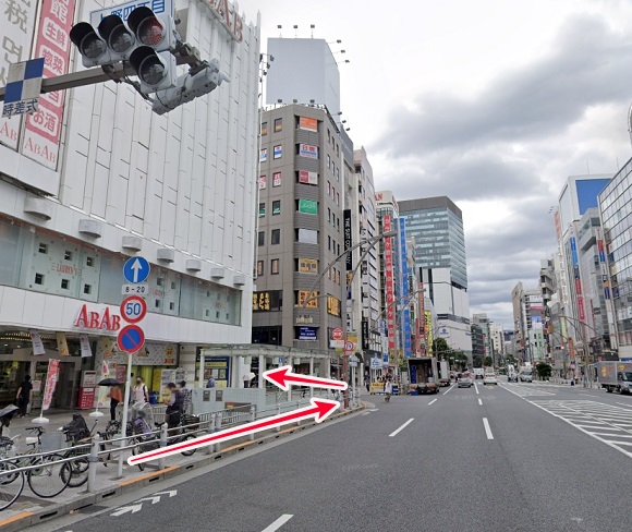 メンズライフクリニック上野院への行き方