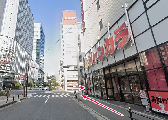 メンズライフクリニック梅田院への行き方