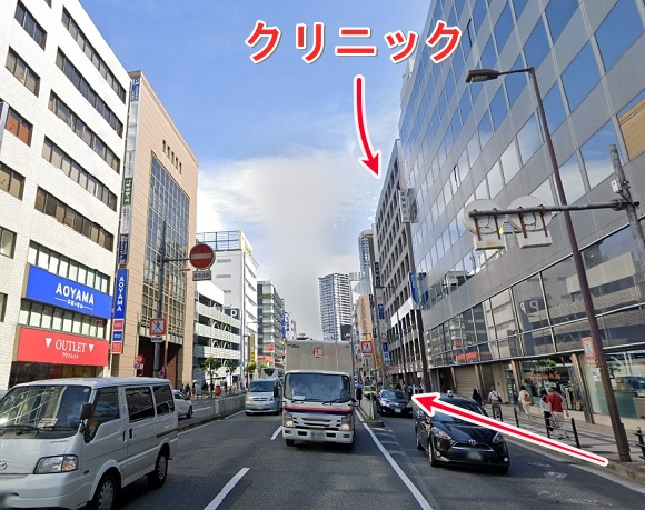 メンズライフクリニック梅田院への行き方