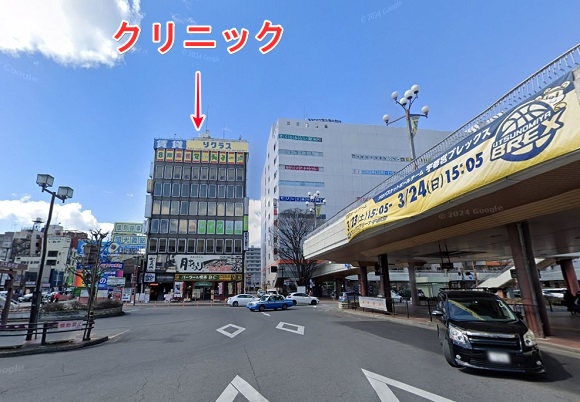 メンズライフクリニック栃木・宇都宮院への行き方