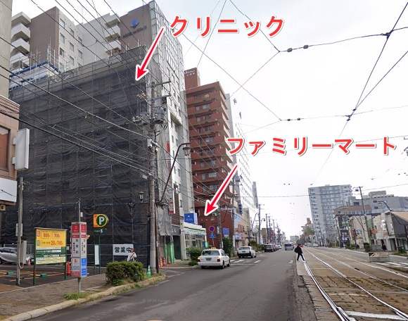 東京ノーストクリニック函館院への行き方