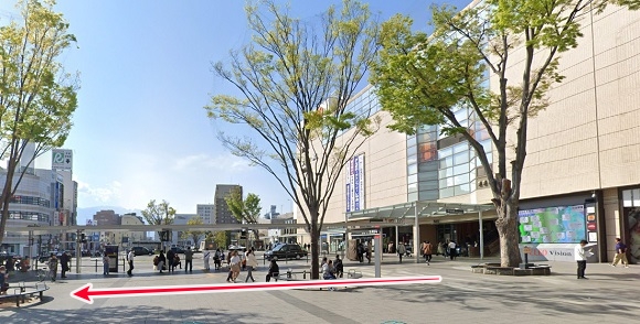 東京ノーストクリニック甲府院への行き方