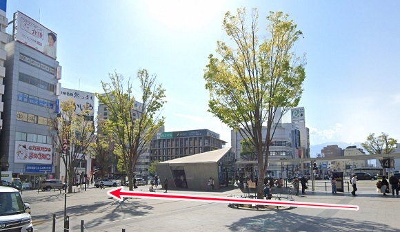 東京ノーストクリニック甲府院への行き方