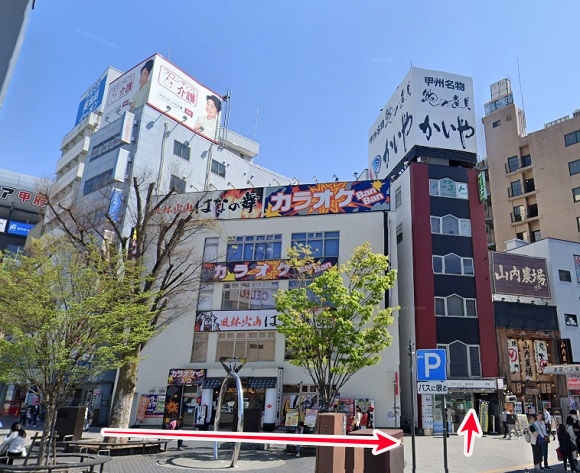 東京ノーストクリニック甲府院への行き方