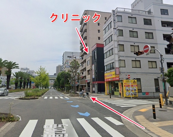東京ノーストクリニック大阪院への行き方