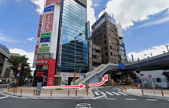 東京ノーストクリニック上野院への行き方