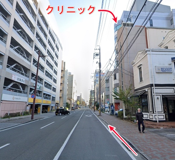 東京ノーストクリニック四日市院への行き方