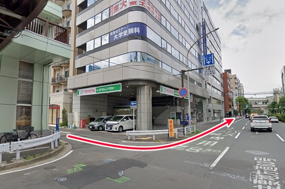 東京ノーストクリニック横浜院への行き方