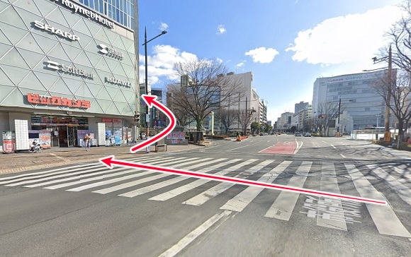 メンズライフクリニック岡山駅前院への行き方