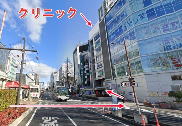 メンズライフクリニック岡山駅前院への行き方