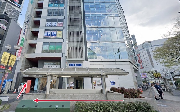 メンズライフクリニック岡山駅前院への行き方