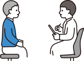 高崎院のカウンセリングから治療までの流れを示したイラスト