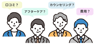 ABCクリニック大宮院の口コミを整理したイラスト